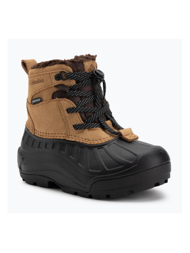 Детски зимни ботуши Columbia Youth Powderbug Alpine Sahara/Black
