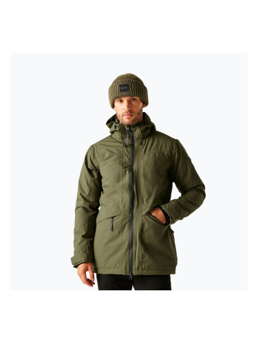 Мъжко непромокаемо яке Regatta Balaton olive night/black