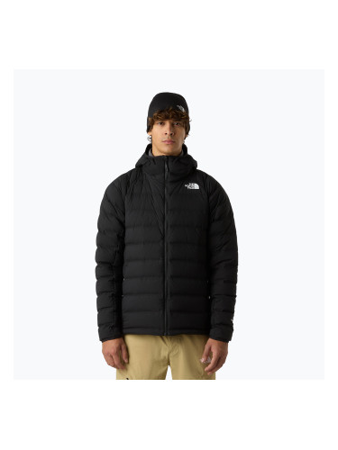 Мъжко пухено яке с качулка The North Face Abseil Stretch Down Hoodie black