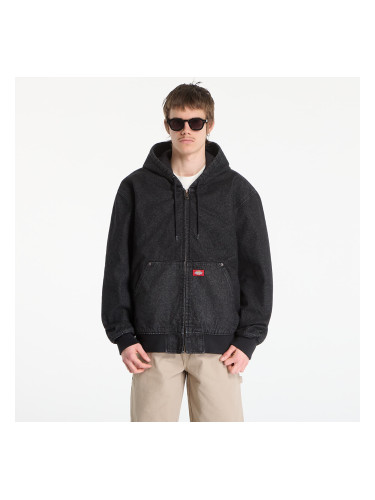 Bomber Dickies Lined Denim Hooded Bomber Black Wsh Faded L