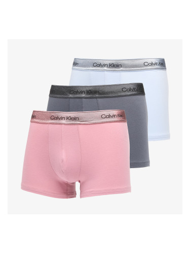 Боксерки Calvin Klein Trunk 3-Pack Pink L