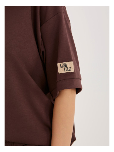 Комплект кафяво трико RUE PARIS