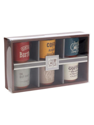 СET 6БР. ЧАШИ ЗА ЕСПРЕСО