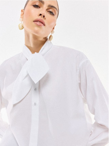 Mohito - Риза с връзка - бяло