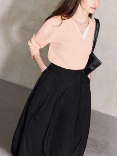 Mohito - Пуловер с яка - прасковено