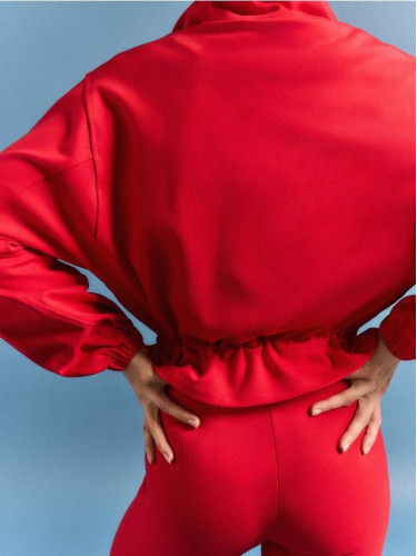 Mohito - Суитшърт с цип - червен