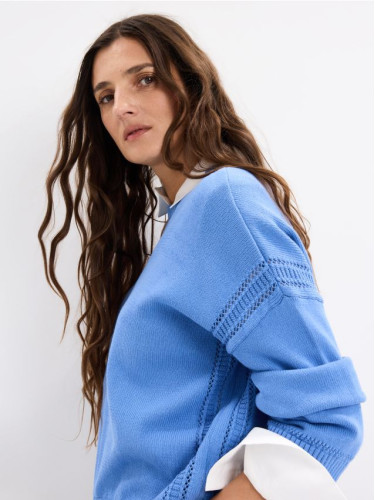 Mohito - Пуловер basic - син