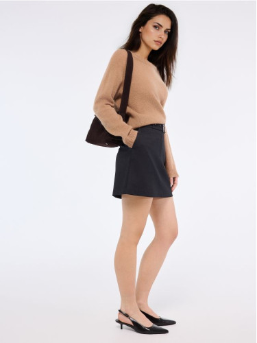 Mohito - Мини пола с колан - сиво