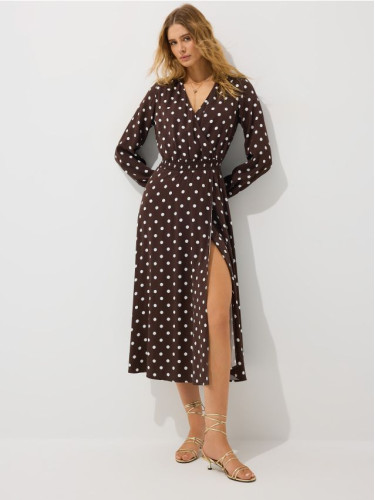 Mohito - Миди рокля тип плик - кестеняво