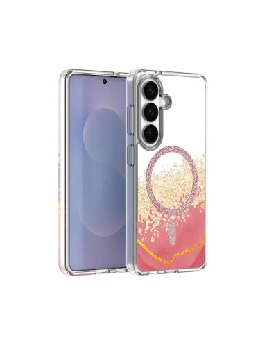 Кейс Epoxy Mag за Samsung Galaxy S26 розов