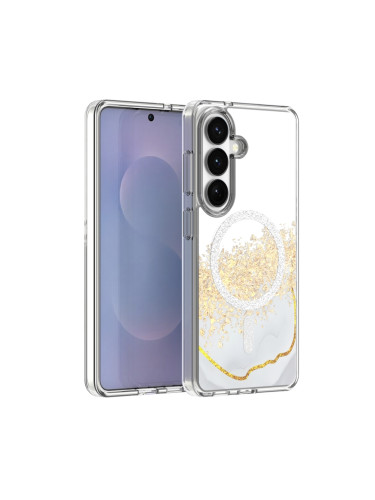 Кейс Epoxy Mag за Samsung Galaxy S26 бял