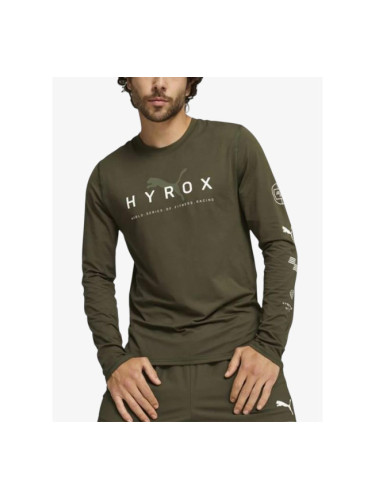 PUMA x Hyrox Run Langarmshirt Top Green