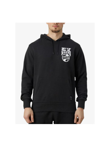 PUMA Hoops Hoodie Black
