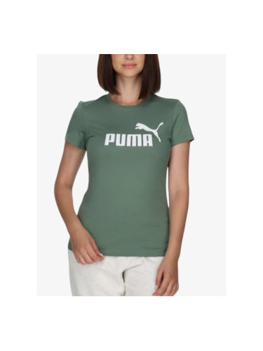 PUMA Essential Logo Tee Green
