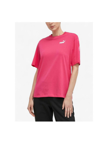 PUMA Essentials Tape Tee Pink