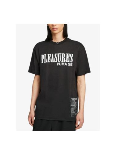 PUMA x Pleasure Typo Tee Black