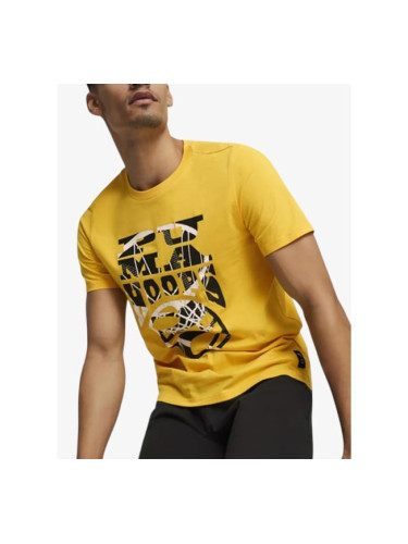 PUMA The Hooper Basketball Tee Orange