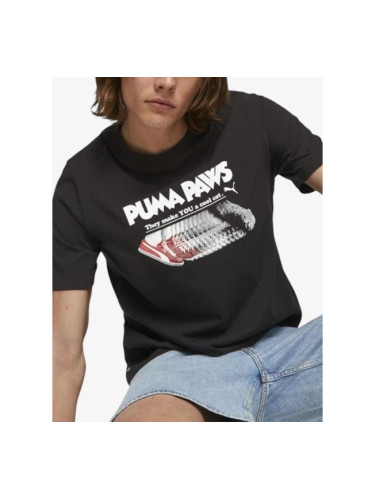 PUMA Graphic Paws Tee Black