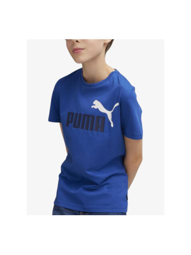 PUMA Essentials+ Col Logo Tee Blue