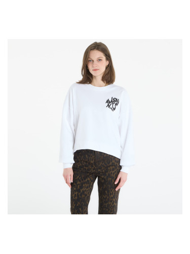 Суитшърт AllSaints Orlando Lila Sweat Ashen White XS