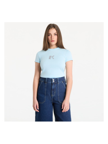 Тениска Karl Lagerfeld Jeans Slim Ss K Logo Tee Corydalis Blue XS