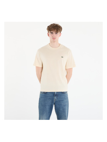 Тениска LACOSTE Tee-Shirt Naturel Clair 4