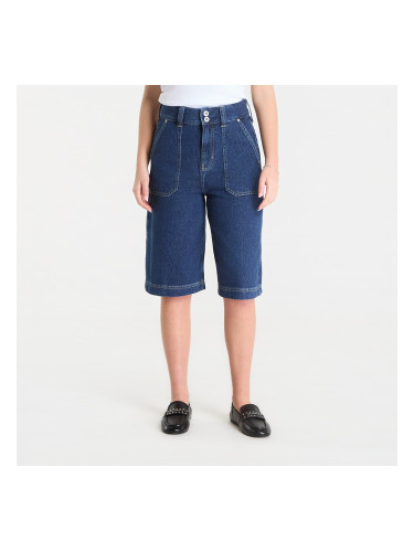 Къси панталони Karl Lagerfeld Jeans Denim Bermuda Stone Blue 25