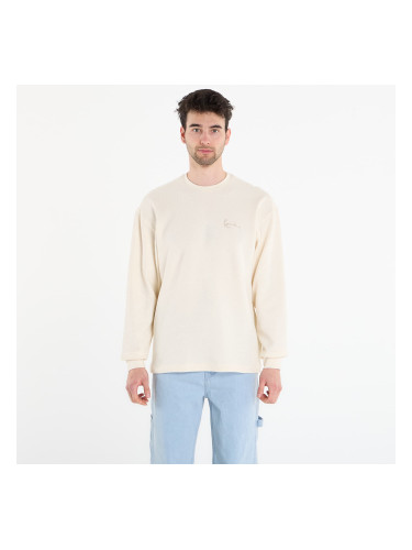 Тениска Karl Kani Signature Waffle Longsleeve White S