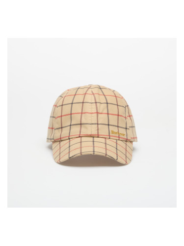 Шапка Barbour Mackworth Cap Beige Tattersall Universal