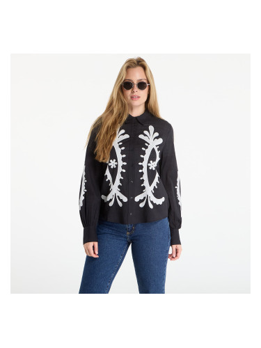 Риза Desigual Cam Flora Shirt Black L
