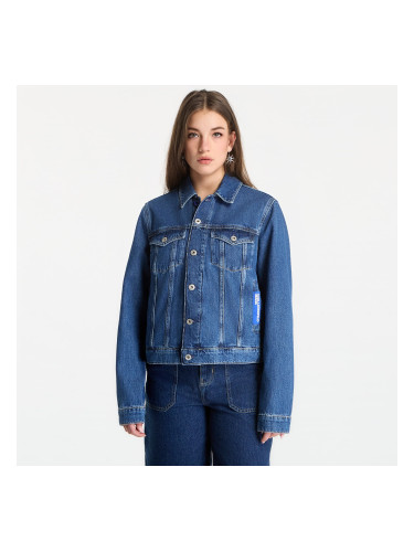 Яке Karl Lagerfeld Jeans Regular Denim Jacket Washed Mid Blue M