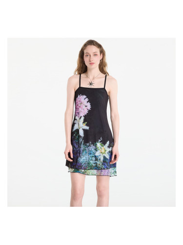 Облекло Desigual Vest Lempicka Dress Green S
