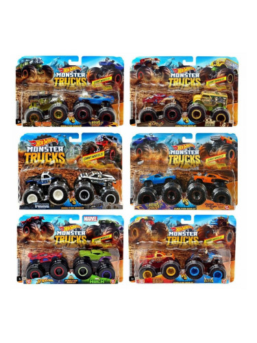 Monster Truck Hot Wheels Demolition Doubles 2 броя 1:64