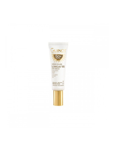 Слънцезащитен крем за лице Guinot Longue Vie SPF 50+ 50 ml Против Стареене