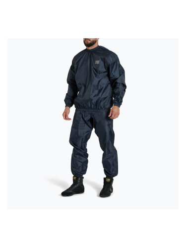 Мъжки костюм за сауна LEONE 1947 Sauna black/blue