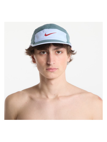 Шапка Nike Fly Dri-FIT Unstructured Swoosh Cap Mineral Slate/ Hydrogen Blue/ Team Crimson M/L