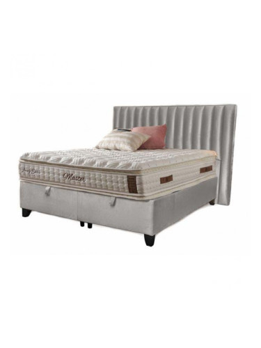 Спалня с матрак Master L.Grey Sb20