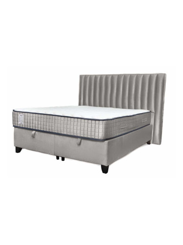 Спалня с матрак Regal L.Grey Sb20