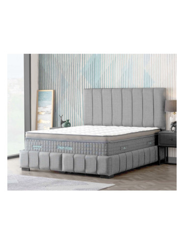 Спалня с матрак Dream Mode L.Grey Sb53