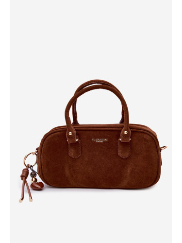 Flora&Co Дамска чанта кутия Camel Annelle