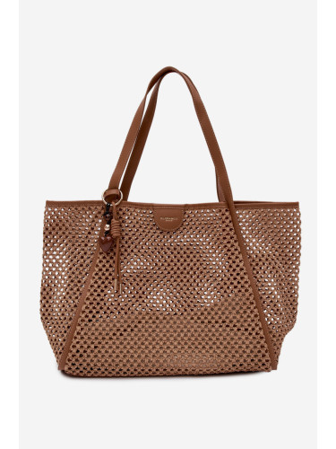 Пазарска чанта Flora&Co с ключодържател