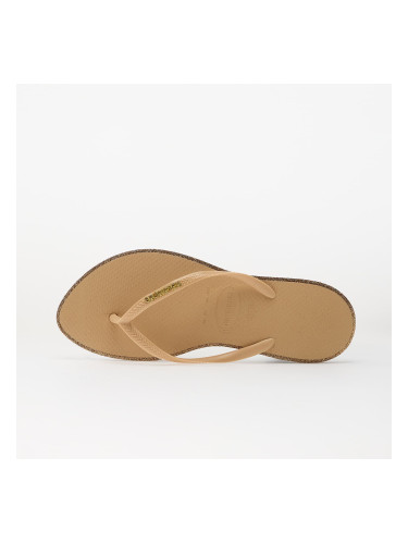 Сникърси Havaianas Slim Point Glitter Dark Brown/ Golden EUR 35/36