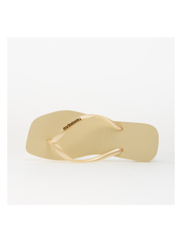 Сникърси Havaianas Square Logo Metallic Buttercream EUR 35/36