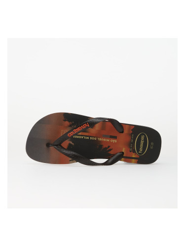 Обувки Havaianas Top Surfer I Steel Grey/ Black/ Sunset Orange 41/42