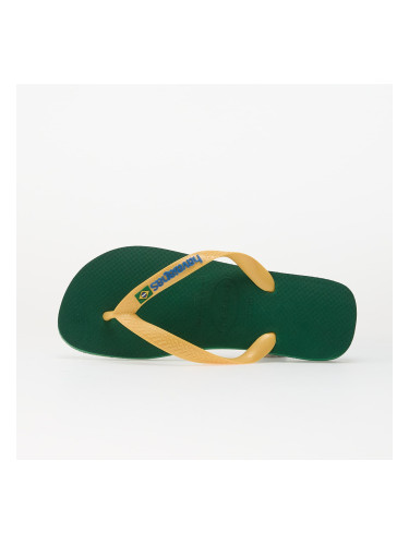 Сникърси Havaianas Brasil Logo Green/ Yellow EUR 35/36