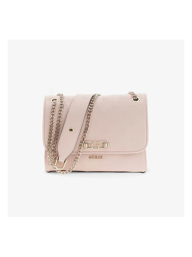 Чанта GUESS Anise Convertible Cross Body Flap Light Rose Logo Universal