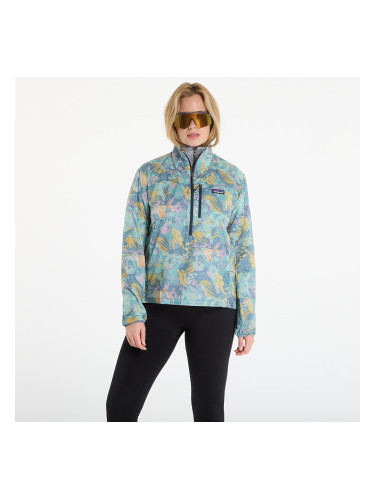 Яке Patagonia W's Houdini Stash 1/2 Zip P/O Moon Tripper: Blue Sage L