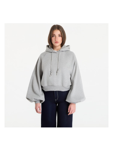 Суитшърт GUESS Hooded Krystal Sweatshirt Marble Heather XS