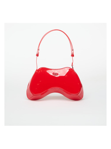 Diesel Play Shoulder Cross Bodybag Red/ Chromed Universal