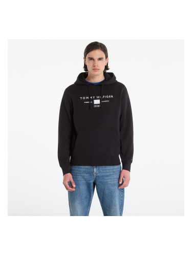 Суитшърт Tommy Hilfiger Brand Love Tr Mono Stack Hoody Black M
